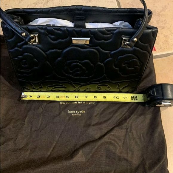 ♠️⭐RARE NWT Kate Spade ♠️ Floral Sedgwick Purse With Dustbag Quilted - Picture 8 of 13
